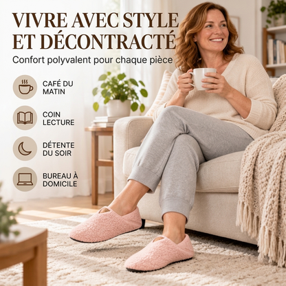 Pantoufles unisexes légères, douces et chaudes