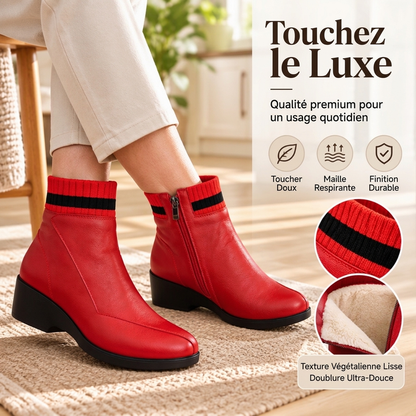 Bottes chaudes et antidérapantes confortables pour femmes