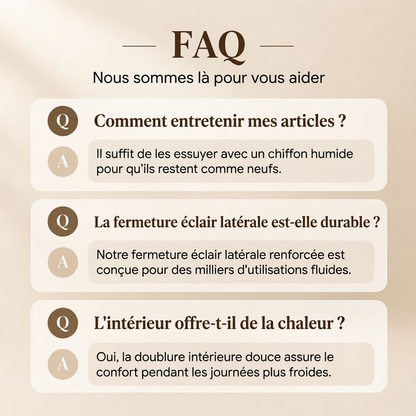 Bottes chaudes et antidérapantes confortables pour femmes