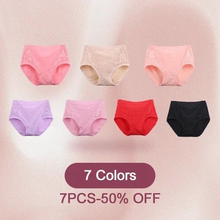 🩲Culotte taille haute grande taille pour femme en coton élastique, pour femme d'âge mûr et senior