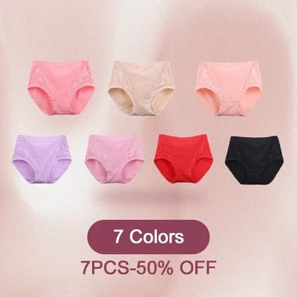 🩲Culotte taille haute grande taille pour femme en coton élastique, pour femme d'âge mûr et senior