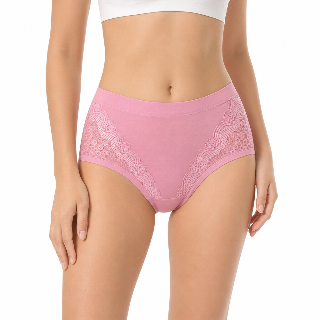 🩲Culotte taille haute grande taille pour femme en coton élastique, pour femme d'âge mûr et senior