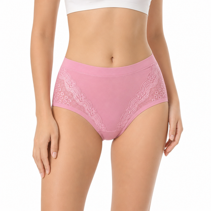 🩲Culotte taille haute grande taille pour femme en coton élastique, pour femme d'âge mûr et senior