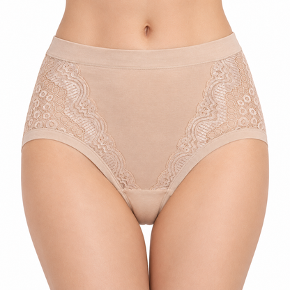 🩲Culotte taille haute grande taille pour femme en coton élastique, pour femme d'âge mûr et senior