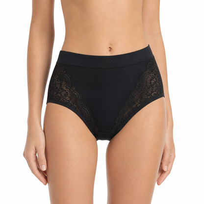 🩲Culotte taille haute grande taille pour femme en coton élastique, pour femme d'âge mûr et senior
