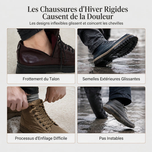 Bottes femmes à plateforme et bout rond pour mollets, chaussures à semelle épaisse en grandes tailles pour l'automne