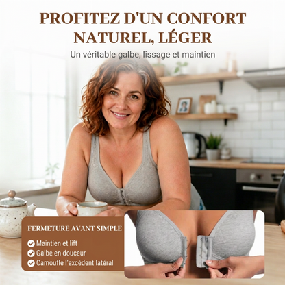 【✨1 + 1 offert - 2 pièces】Nouveau modèle 2026 : Soutien-gorge à fermeture avant | Mince, modelant, sans armature 👙