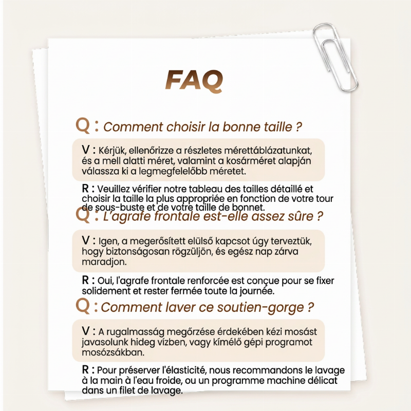 【✨1 + 1 offert - 2 pièces】Nouveau modèle 2026 : Soutien-gorge à fermeture avant | Mince, modelant, sans armature 👙