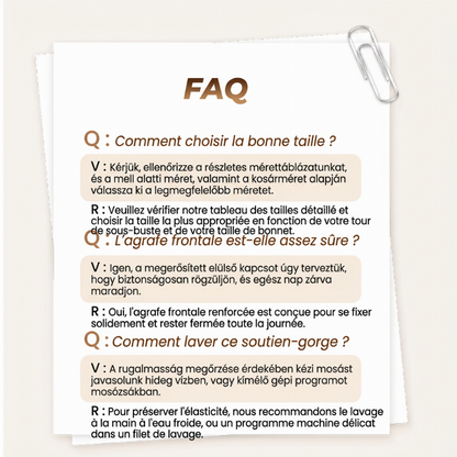 【✨1 + 1 offert - 2 pièces】Nouveau modèle 2026 : Soutien-gorge à fermeture avant | Mince, modelant, sans armature 👙