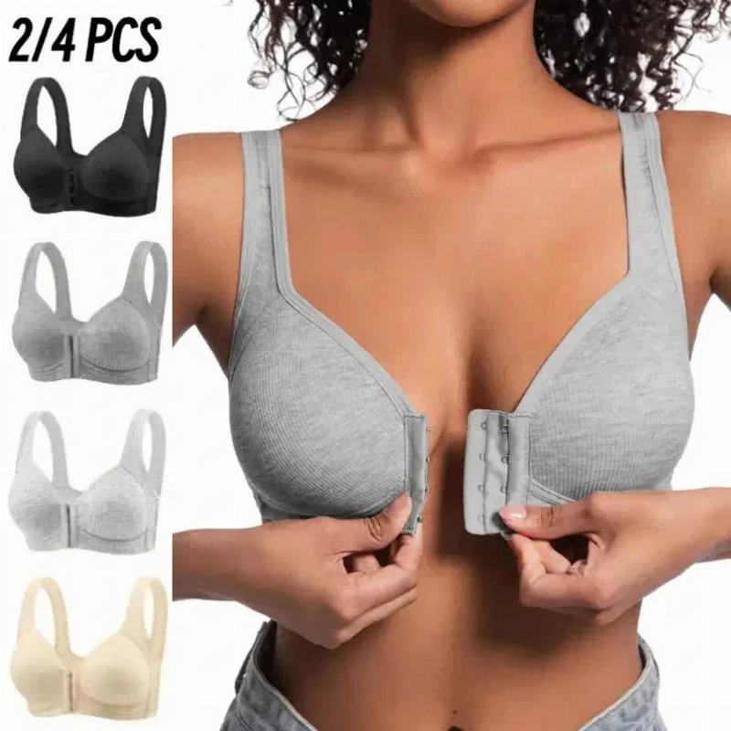 【✨1 + 1 offert - 2 pièces】Nouveau modèle 2026 : Soutien-gorge à fermeture avant | Mince, modelant, sans armature 👙